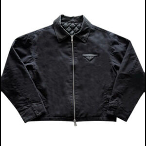 Ananke Clothing Co Canvas Chore Jacket L Black Large OS Oversized